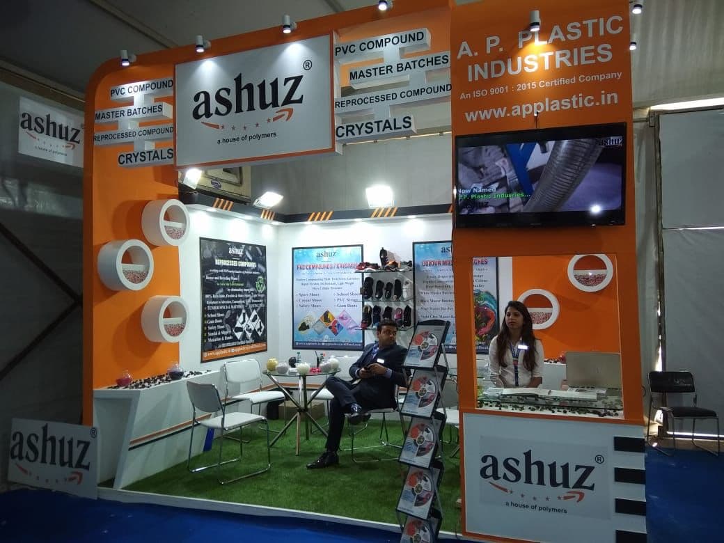 A.P. Plastic Industries ashuz stall at IILFC 2020 Chennai