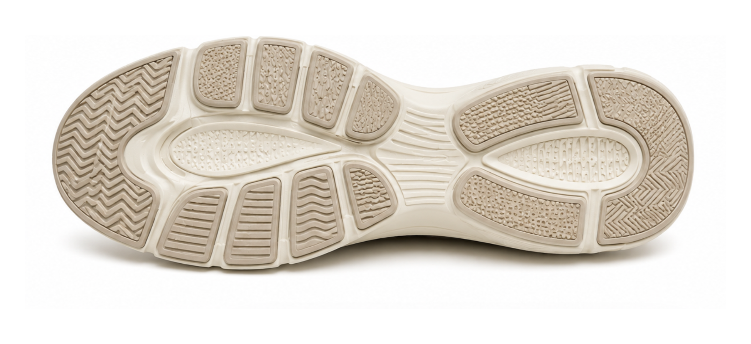 Beige TPR and TPE outsole shown as a footwear sole application