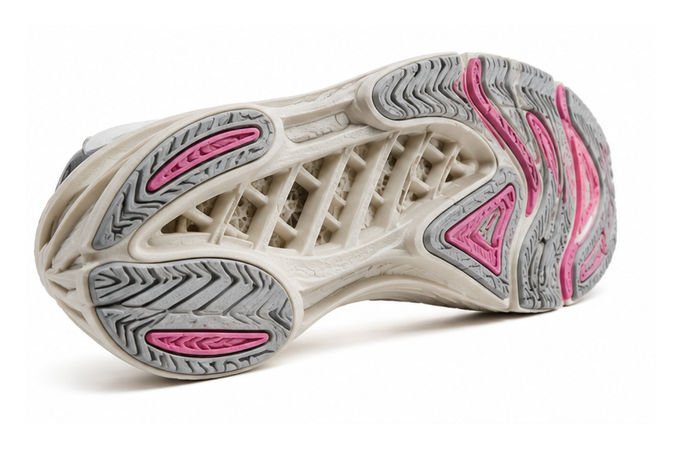 Flexible TPR and TPE shoe sole shown as a moulded footwear application